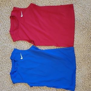 NIKE Boys tank tops size Small dri-fit